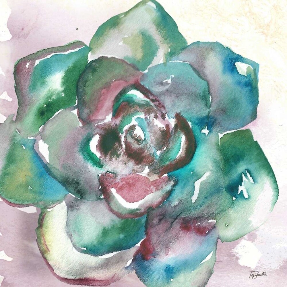 Succulent Watercolor IV Poster Print by Tre Sorelle Studios - Item # VARPDXRB11870TS