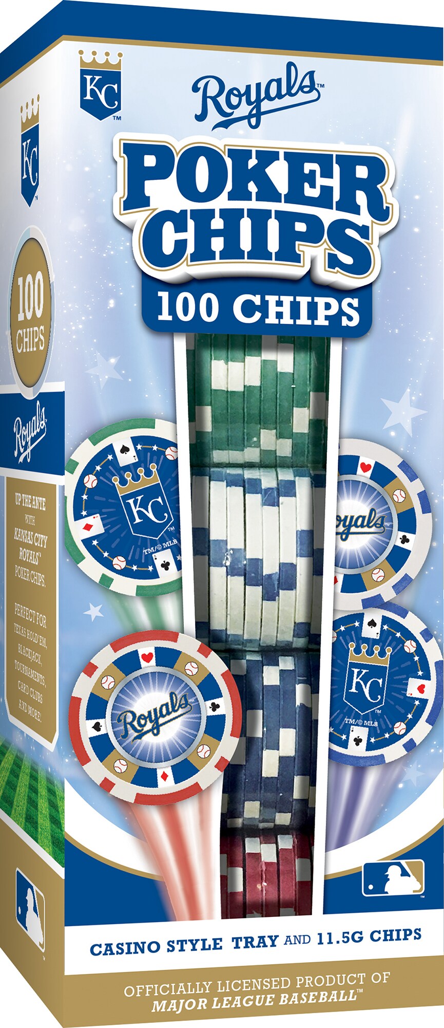 MasterPieces Officially Licensed MLB Kansas City Royals Wooden Toy