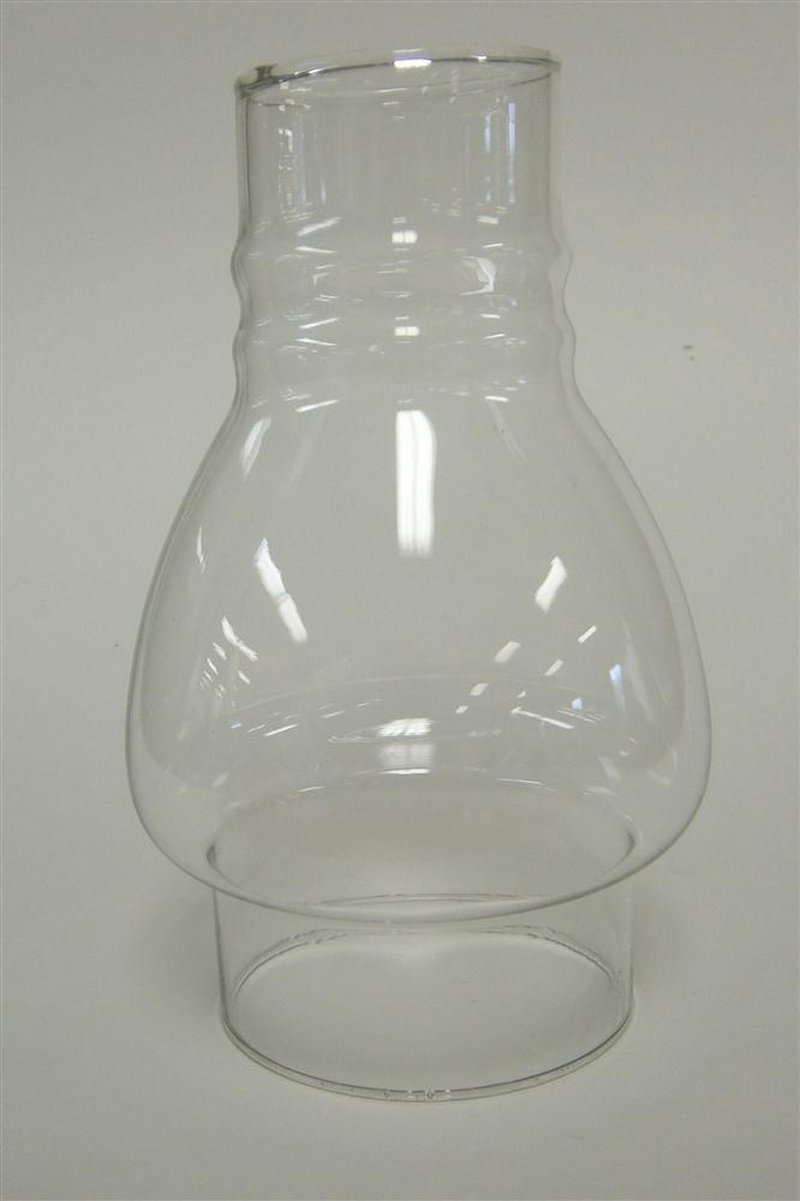 Clear Glass Lamp Chimney Replacement Hurricane Globe Measures 2 7