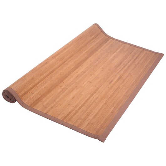 5&#x27; x 8&#x27; Wicker Area Rug Floor Carpet for Indoor Outdoor Use