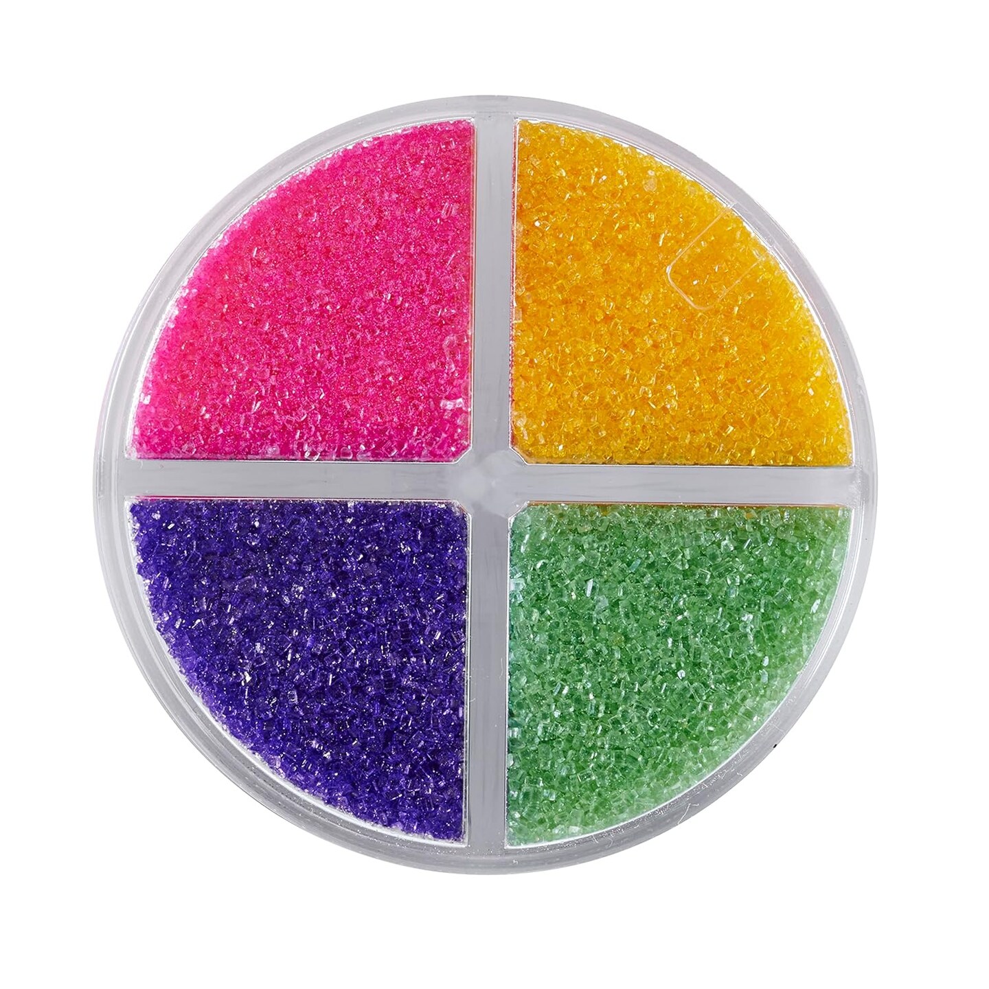 Wilton Sugar Crystal Sprinkles 4.4 oz.-Bright, 4-Colors | Bright Assortment Assorted Colors | MINA&#xAE;