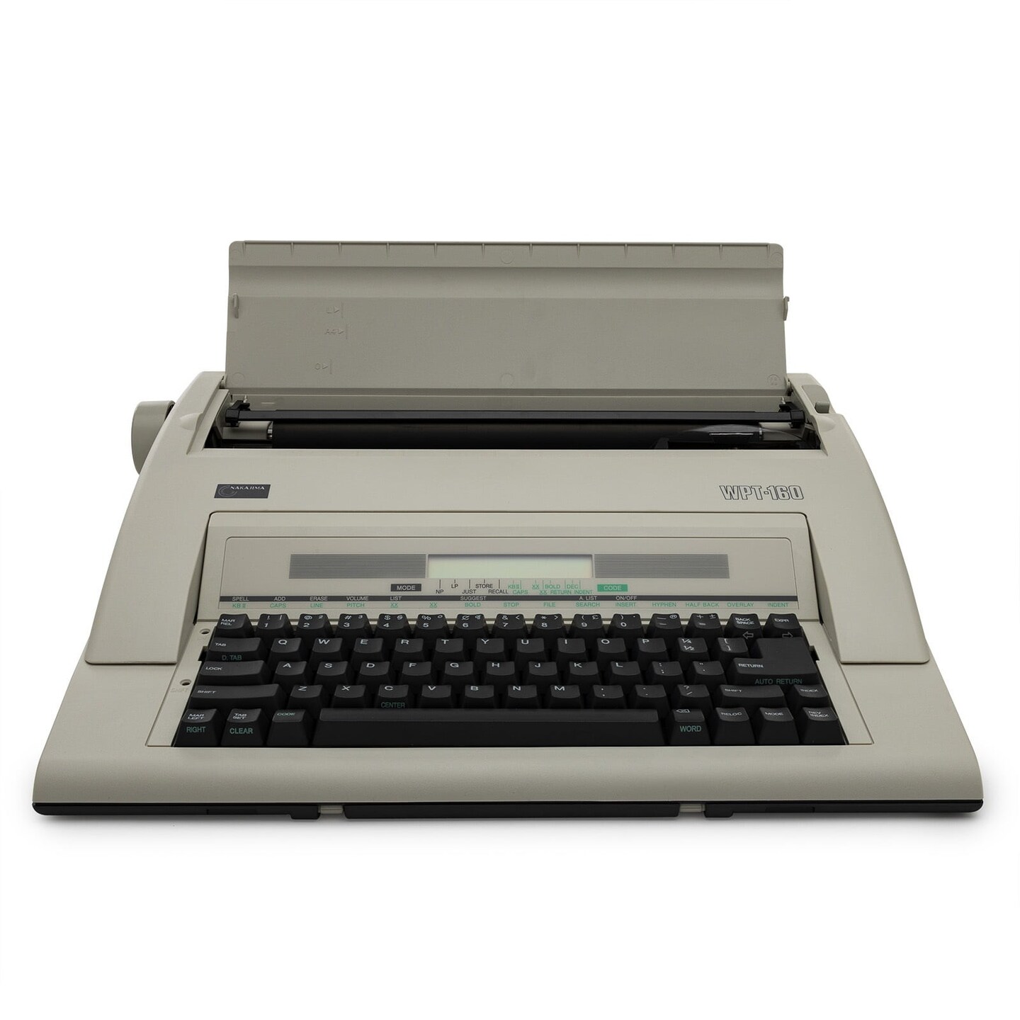 Nakajima WPT-160: Electronic Typewriter with Display and Memory