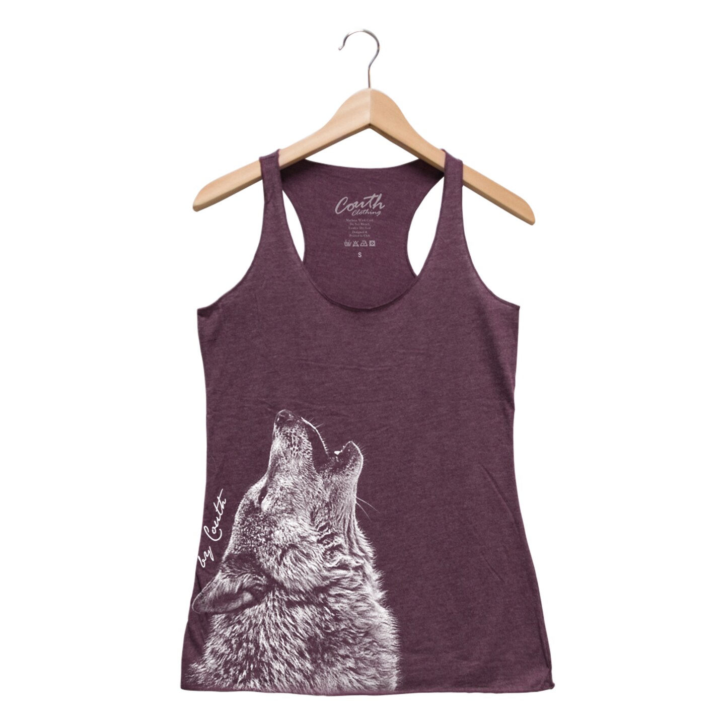 Wolf Tank Top, Womens Tank Top, Racerback Graphic Tee, Animal Shirt, Nature Shirt, Cute Girl Shirt, Summer Top product 5
