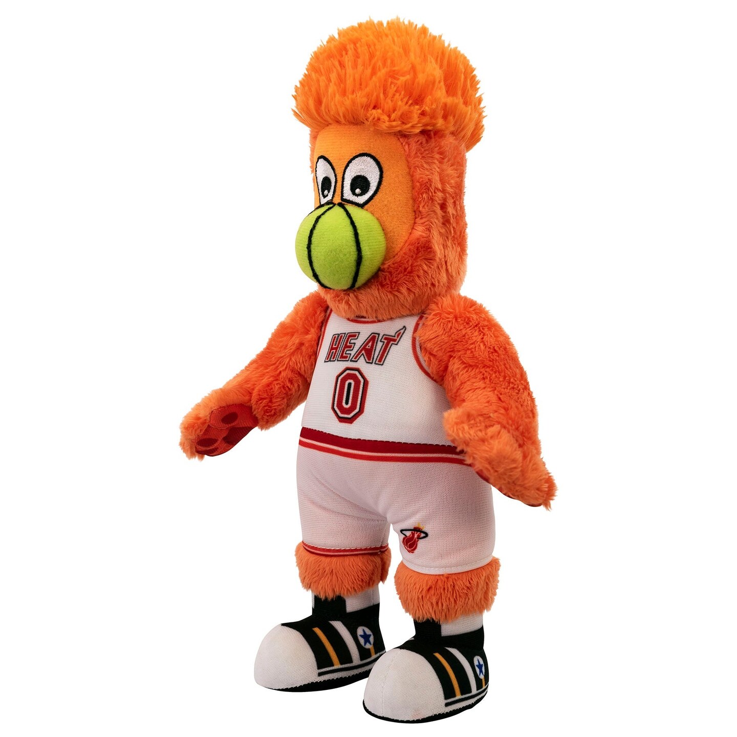 Bleacher Creatures Miami Heat Burnie Hardwood Classic 10&#x22; Mascot Plush Figure