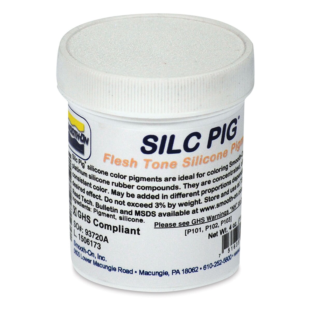 Smooth-On Silc Pig Silicone Color Pigment - Flesh Tone, 4 oz