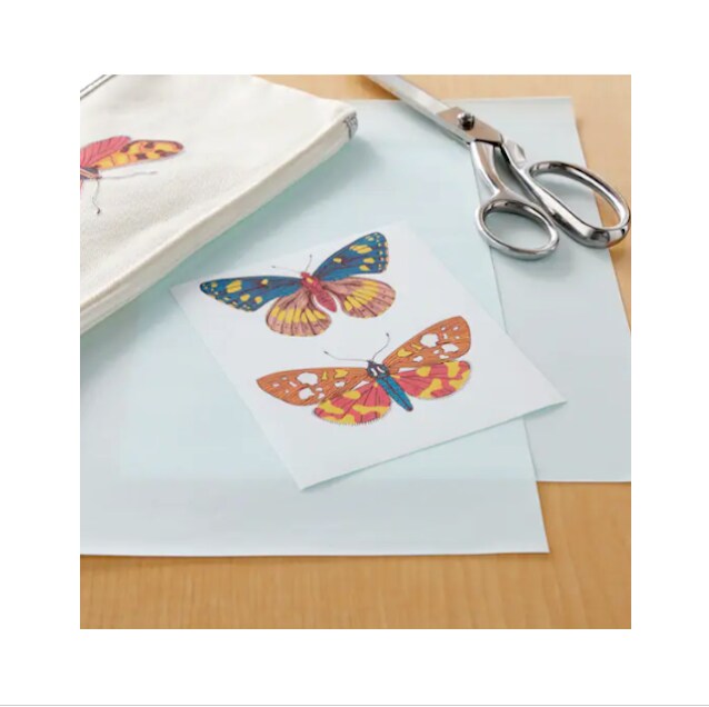 Jolee's Easy Image FUSIBLE FABRIC TRANSFER Light 3 Sh SHIMMER 8.5"x11" 56400035 Made in USA