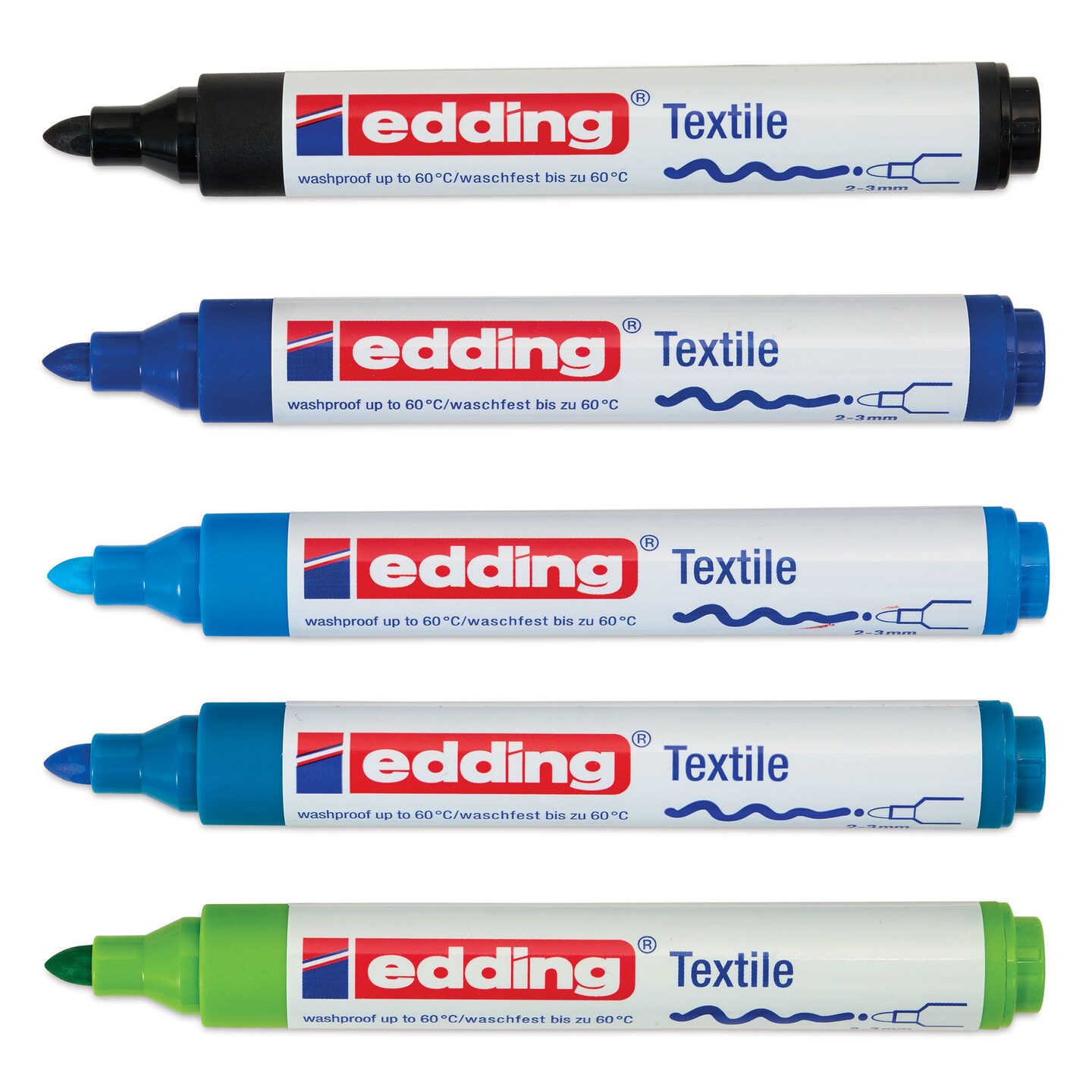 Edding 4500 Textile Marker, Black