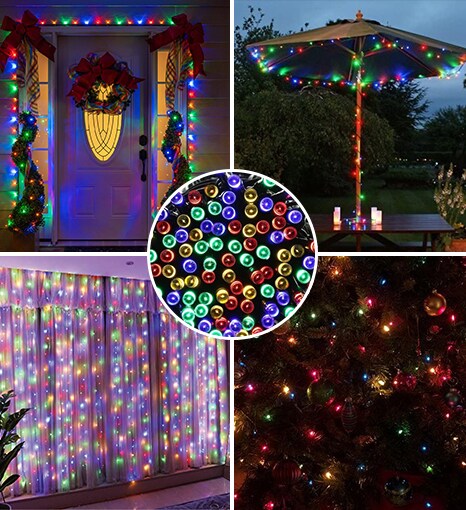 Perfect Holiday 200 LED String Solar Light