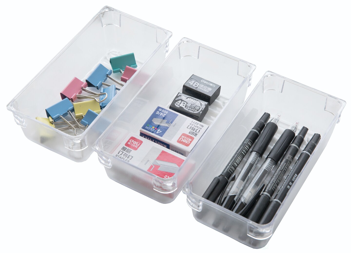 Clear Plastic Drawer Organizers