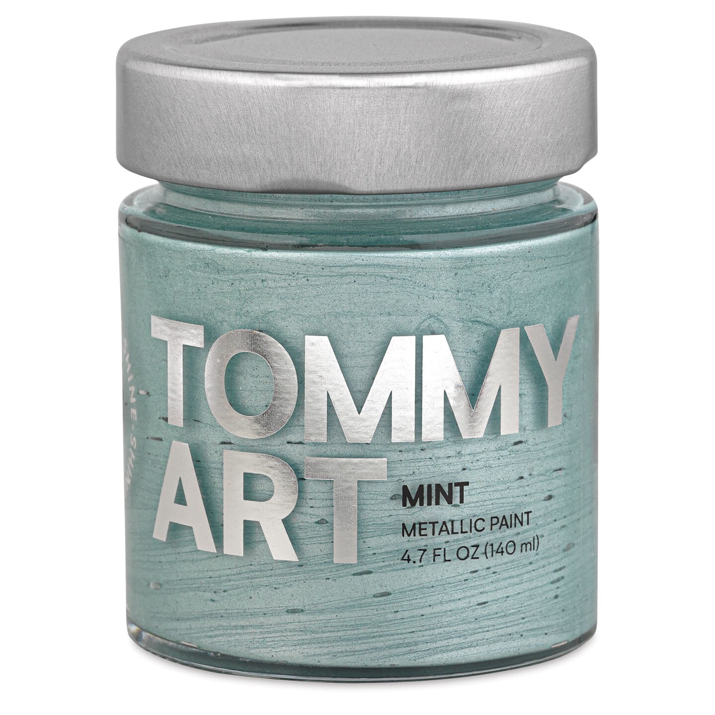 Tommy Art Mineral Paint - Mint (Metallic), 140 ml