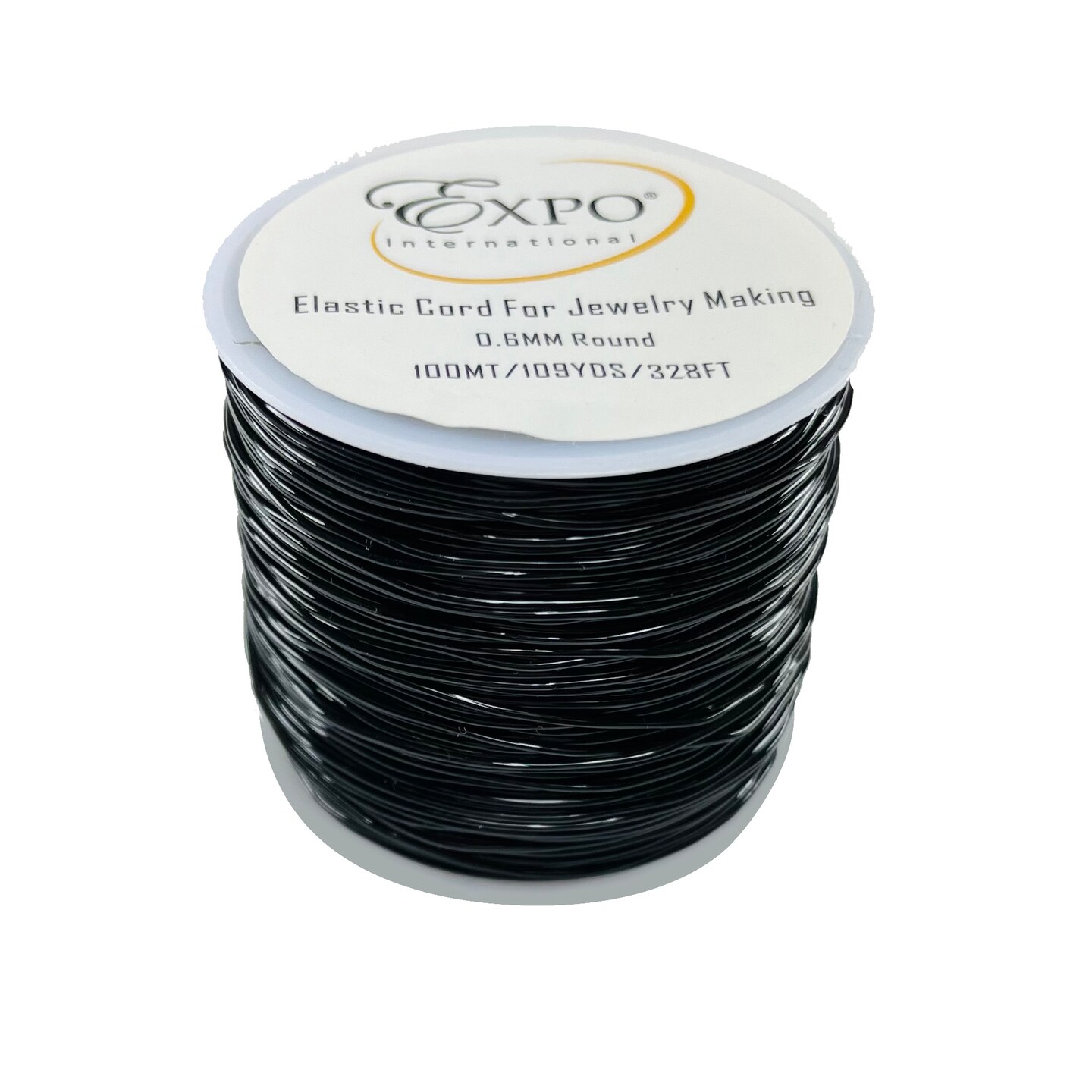 Elastic Stretch String Cord for Jewelry Making 0.6mm, in 100m Spool