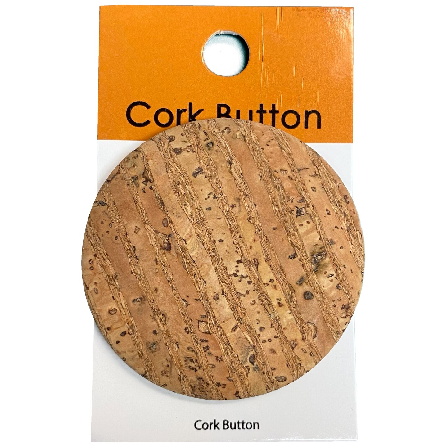 Cork Buttons 1 Inch Small - Two Per Card . – Belagio Enterprises