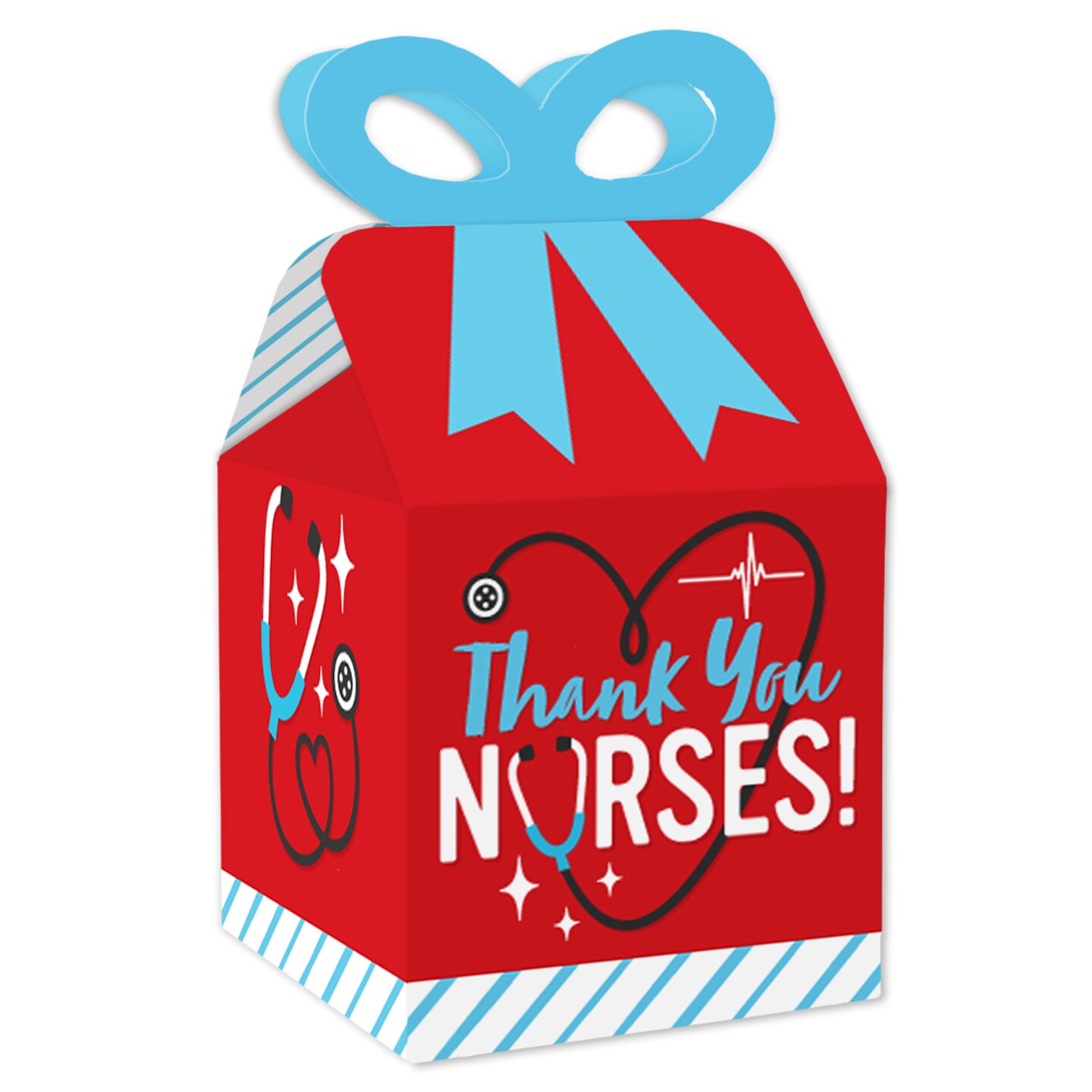 Thank You Nurses Square Favor Gift Boxes Nurse Appreciation Week