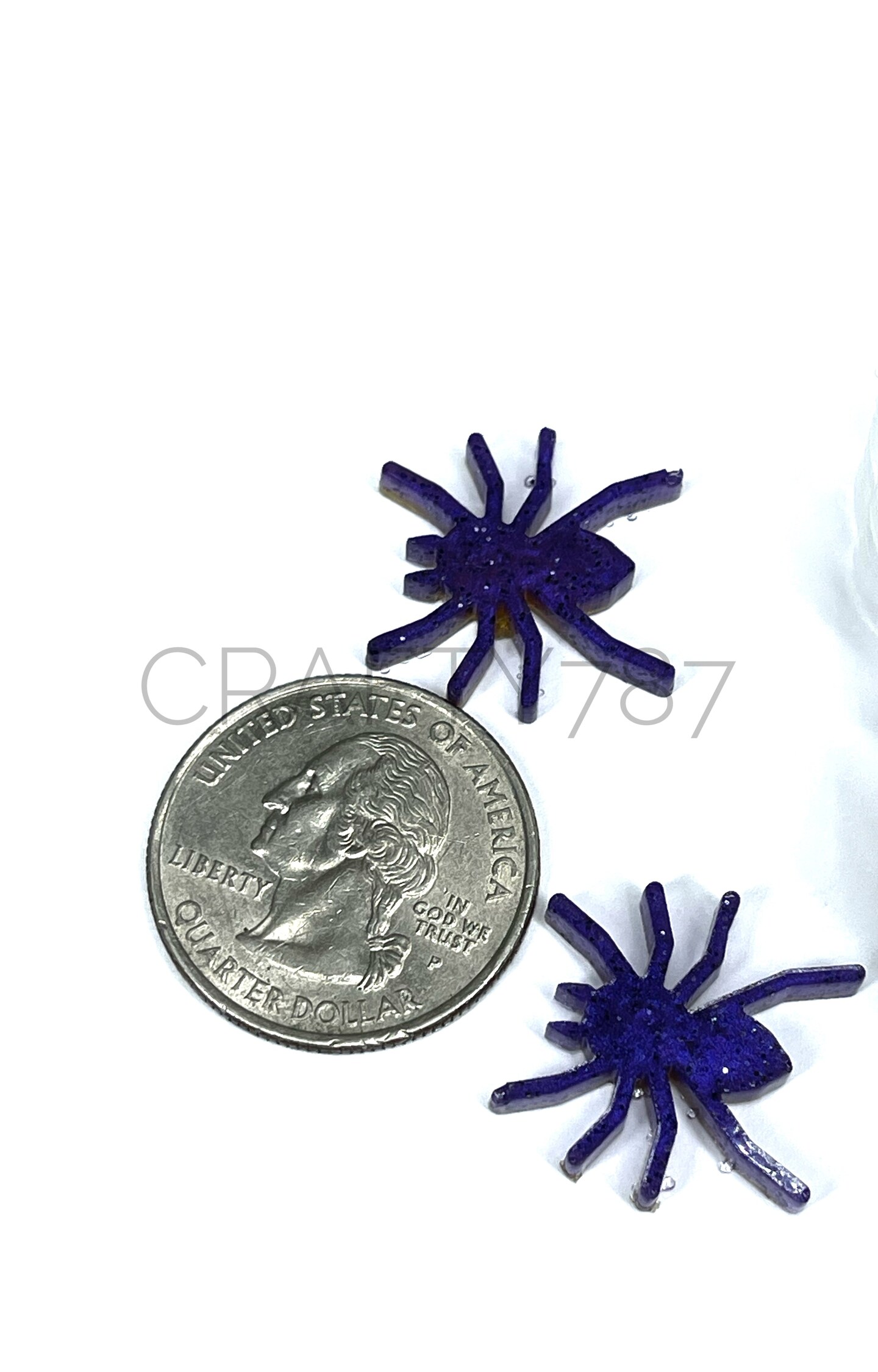 Spider Ara&#xF1;a Stud Silicone Mold(A6)