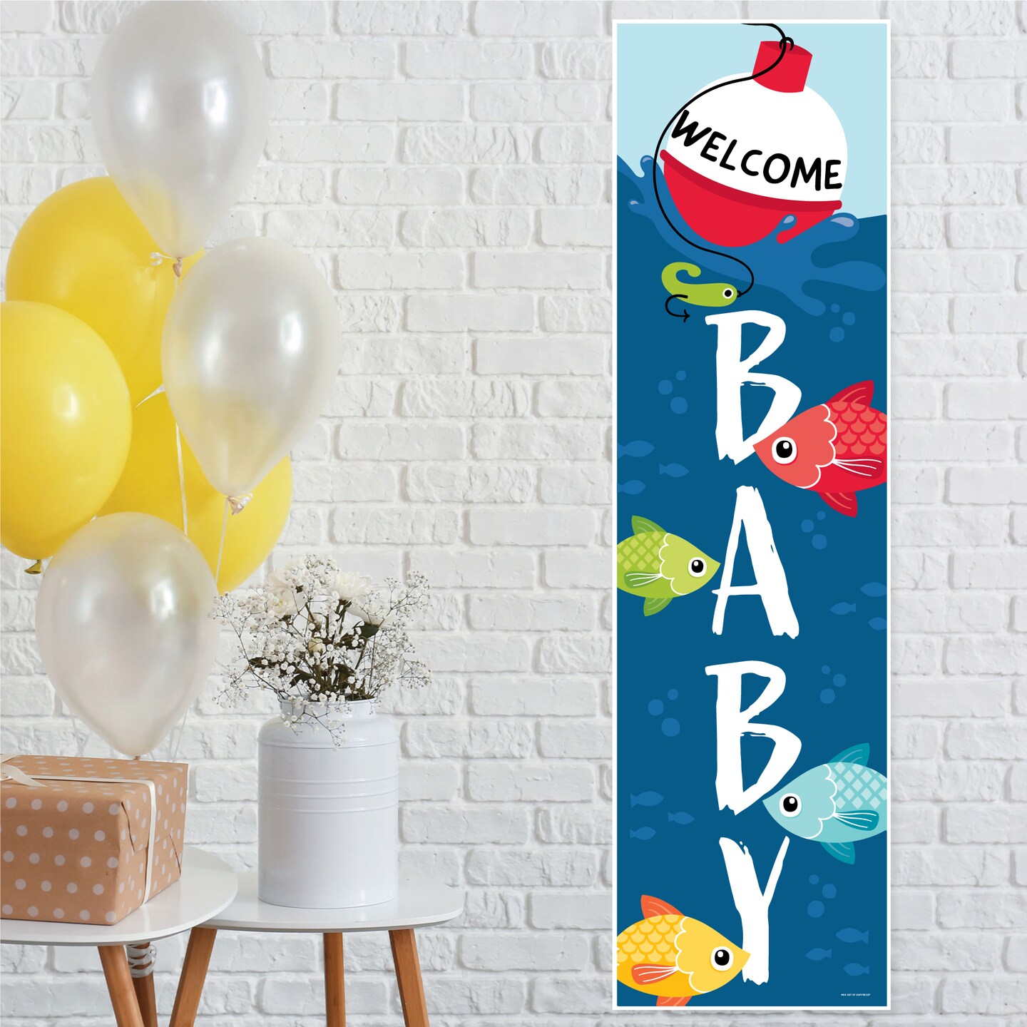 Big Dot of Happiness Let's Go Fishing - Fish Themed Baby Shower