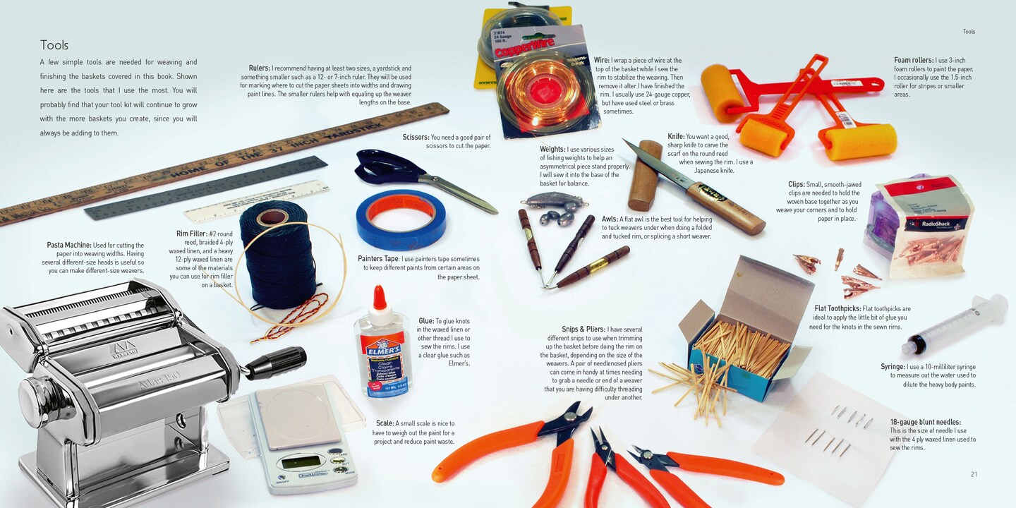 The Art of Contemporary Woven Paper Basketry: Explorations in Diagonal Twill