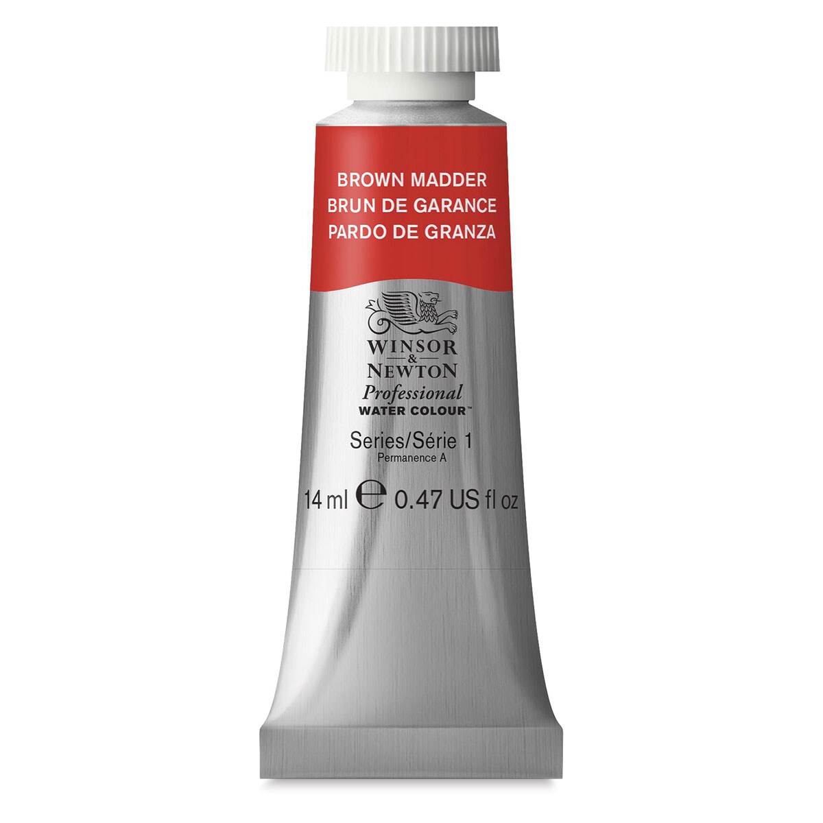 Winsor &#x26; Newton Professional Watercolor - Brown Madder, 14 ml tube