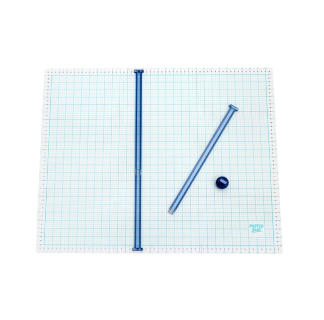 American Crafts Poster Shop 28" Poster Board Cutter Set (7 Pcs)- 378860