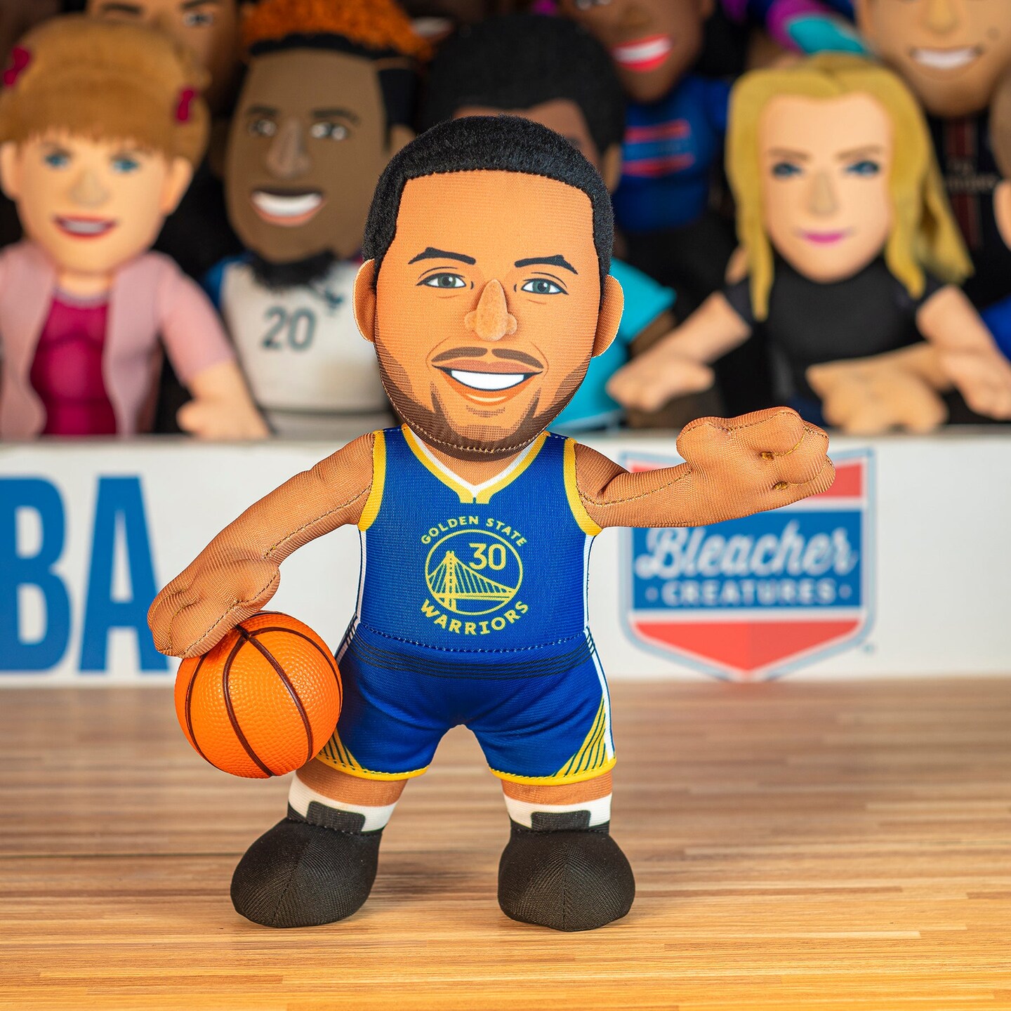 Bleacher Creatures Golden State Warriors Steph Curry 10&#x22; Plush Figure