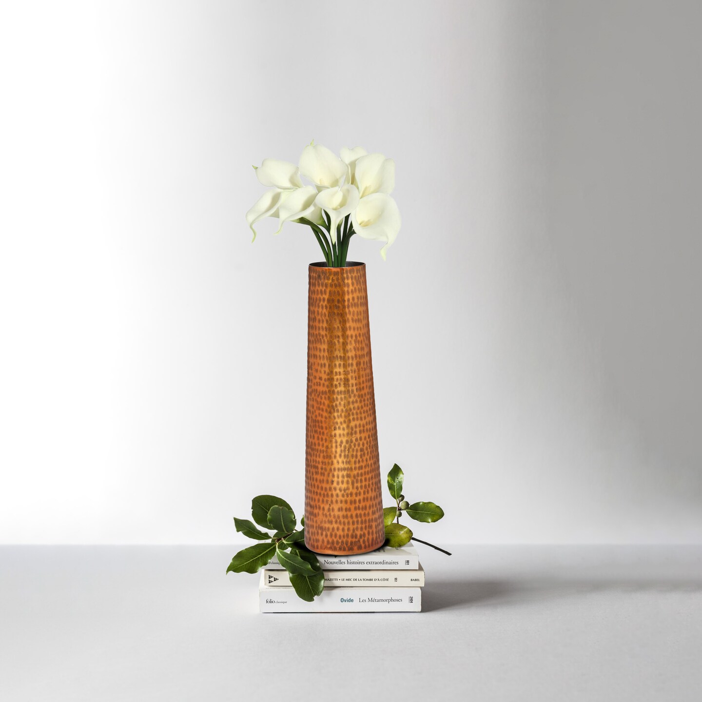 Decorative Aluminum Hammered Table Flower Centerpiece Vase Michaels