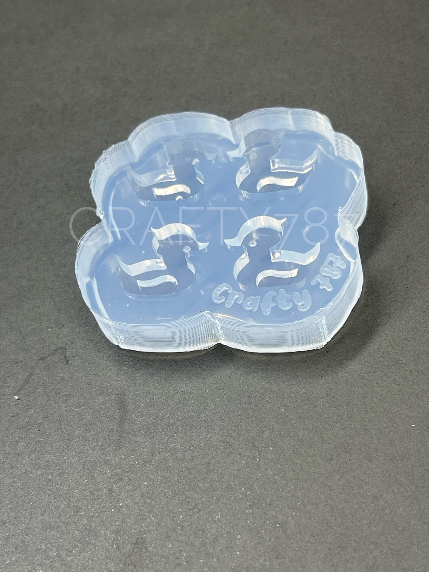 Rubber Duck Stud Earring Silicone Mold (B13)