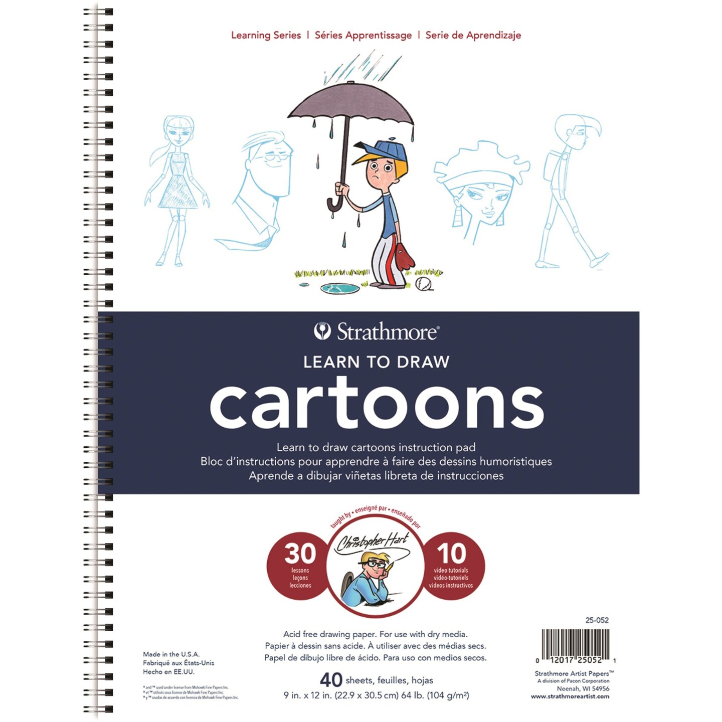 LEARN CARTOON 9X12 WB 40SH (6) | Michaels