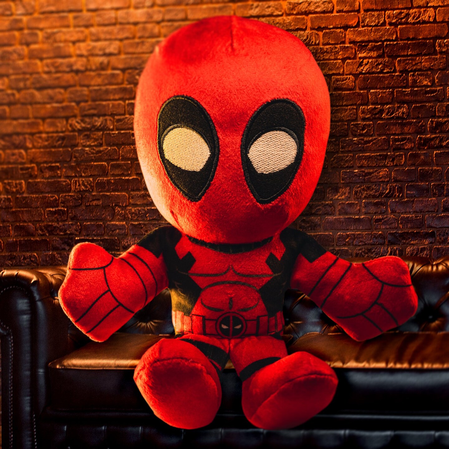 Bleacher Creatures Marvel Deadpool 8&#x22; Kuricha Sitting Plush