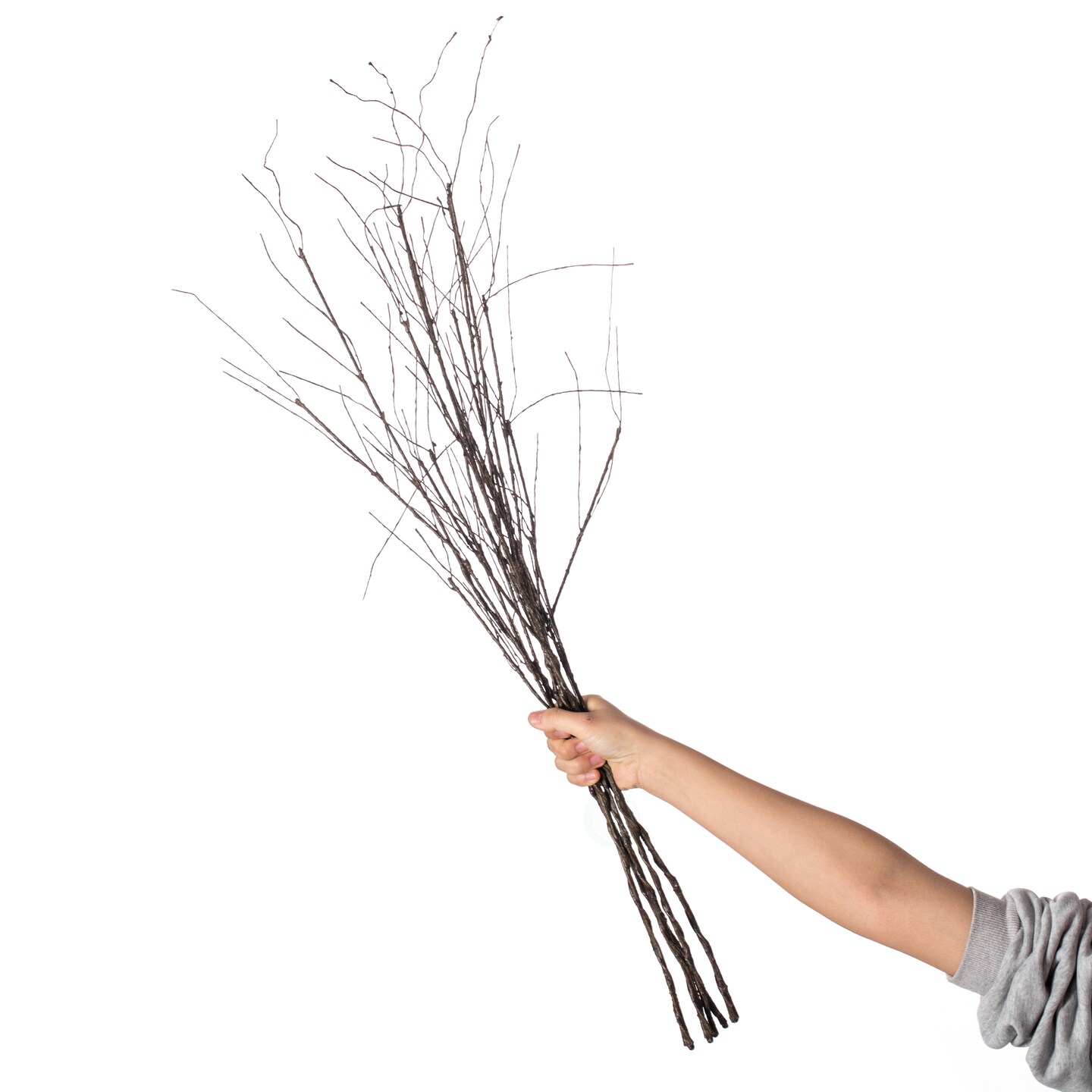 artificial twig branch with a charming, rustic look and curly, dried design for an additional touch of nature to your home or wedding decorations