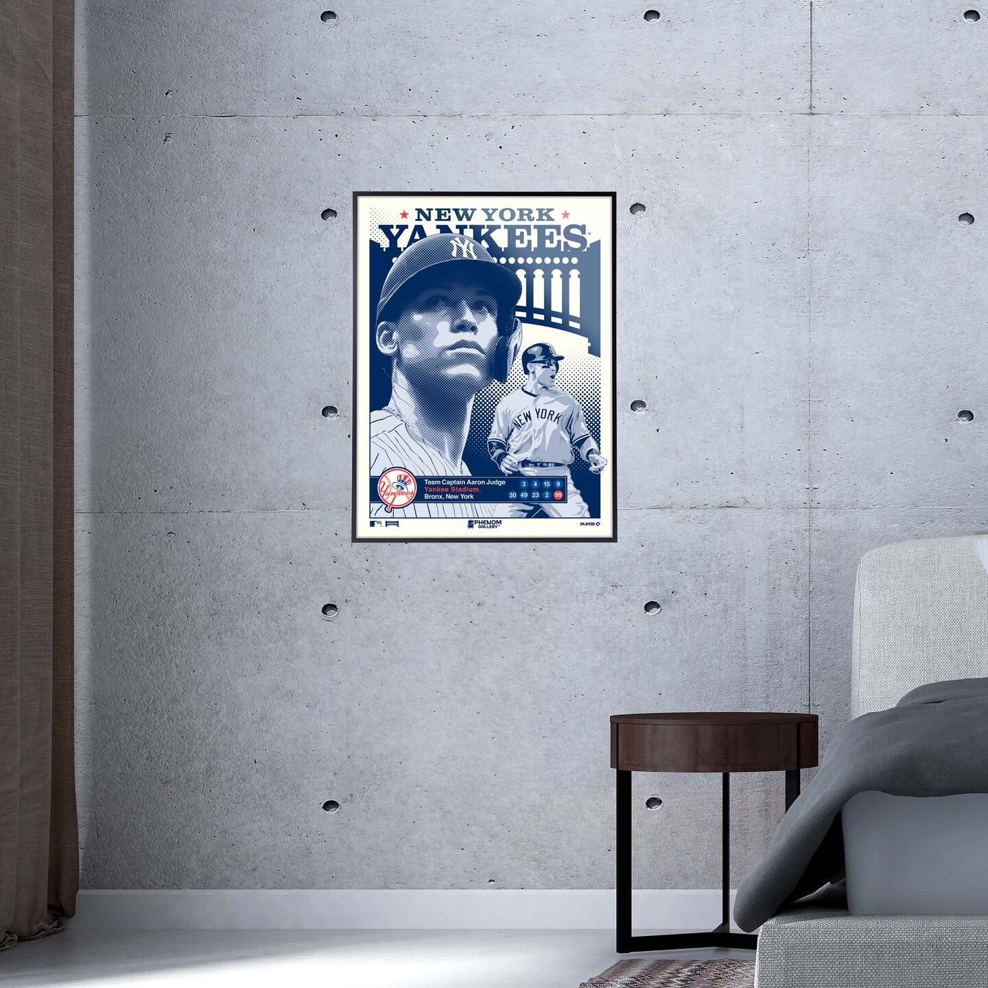 Phenom Gallery New York Yankees Aaron Judge 18&#x22; x 24&#x22; Deluxe Framed Serigraph
