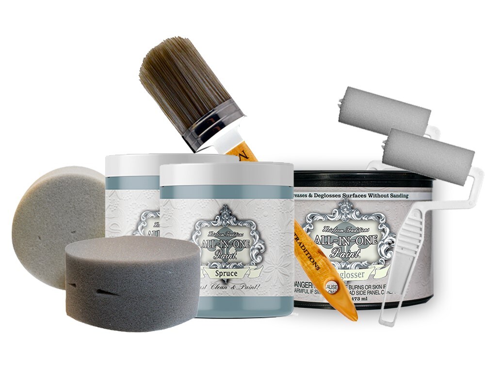 ALLINONE Paint by Heirloom Traditions, Front Door Bundle and Kit