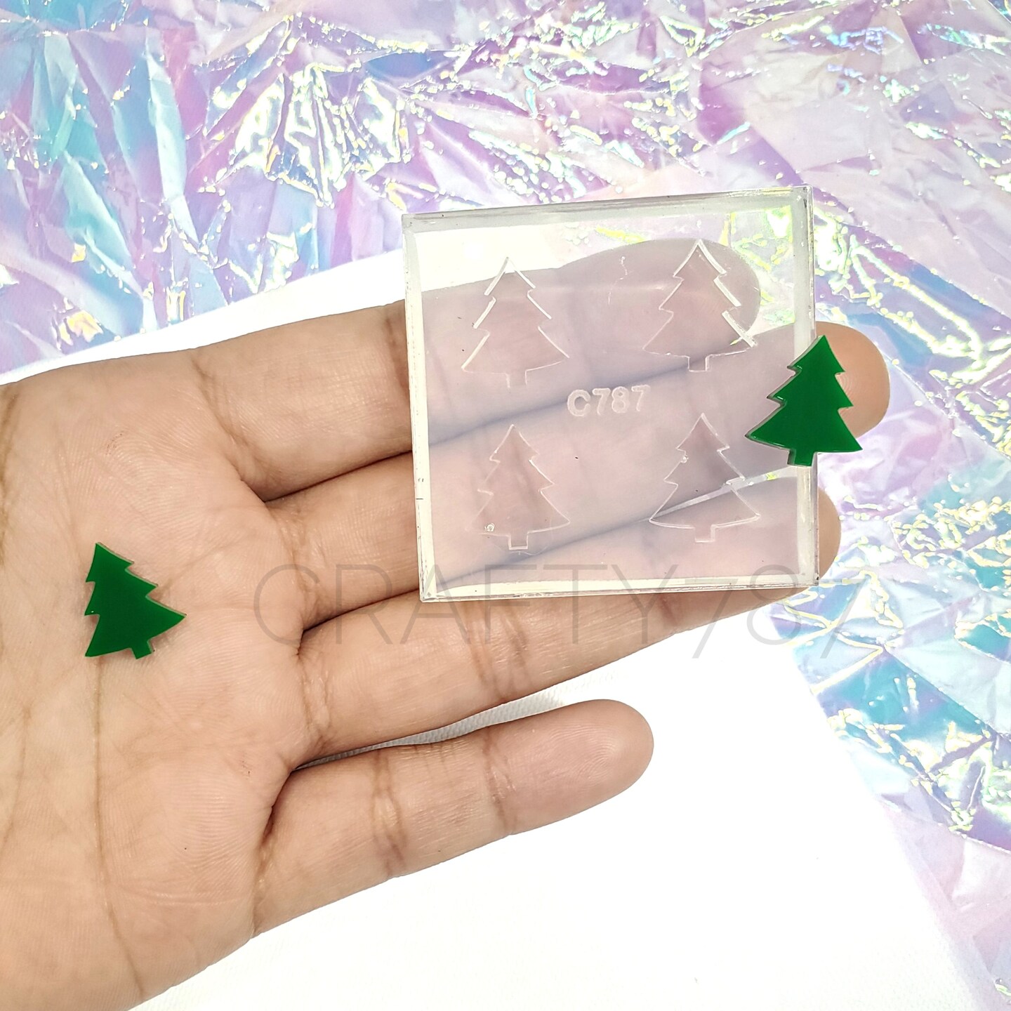 Christmas Tree Earring Mold(A5) Michaels