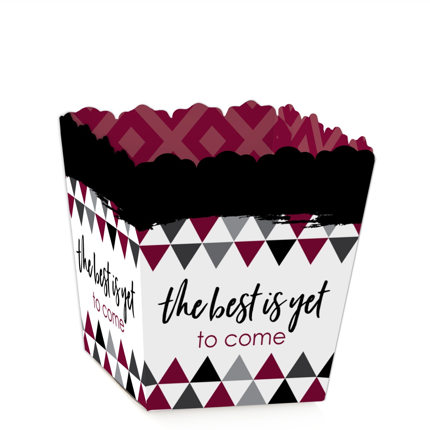 Big Dot of Happiness Maroon Grad - Best is Yet to Come - Party Mini ...