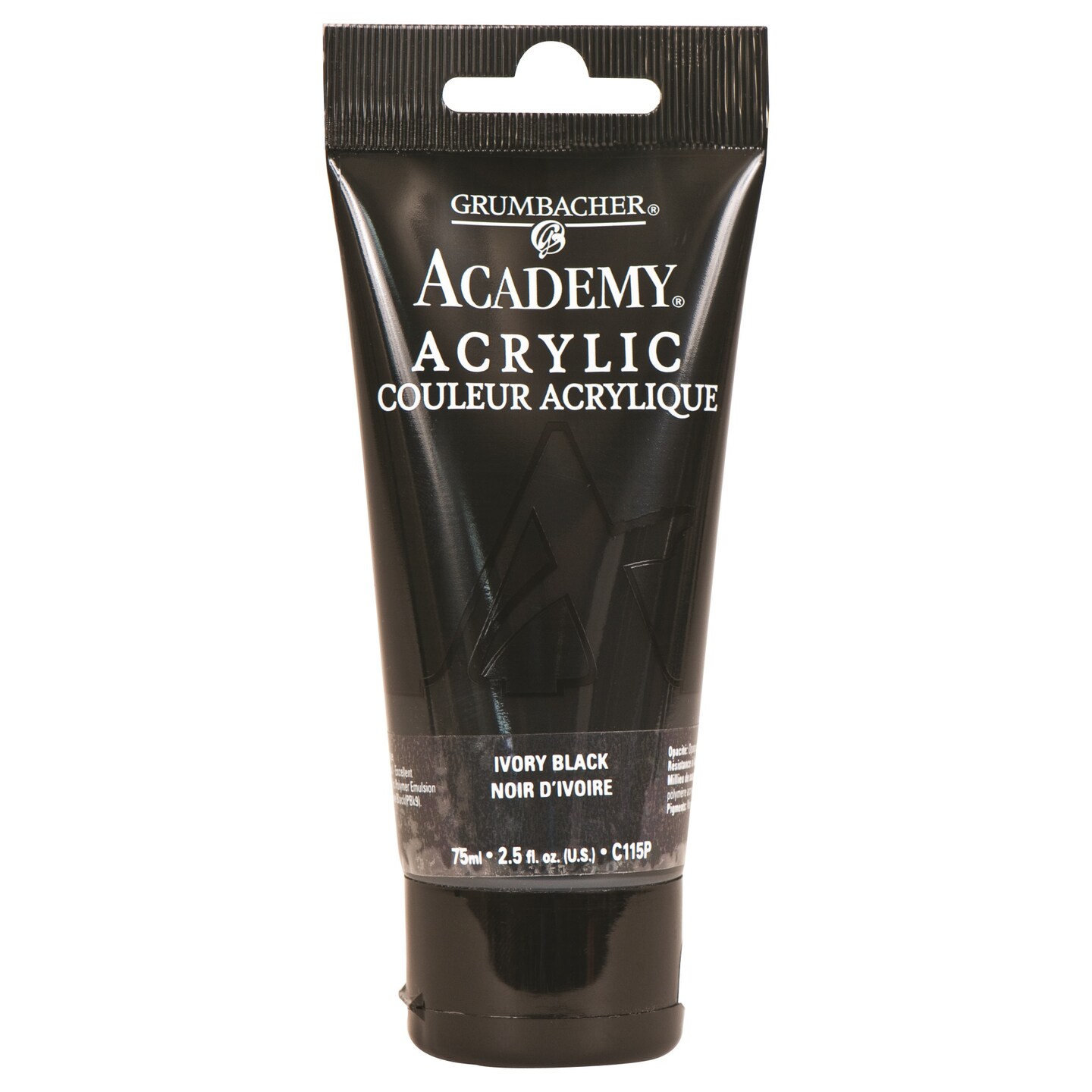 Grumbacher Academy Acrylic Paint, Gloss, 75ml/2.5 Ounce Plastic Tube ...