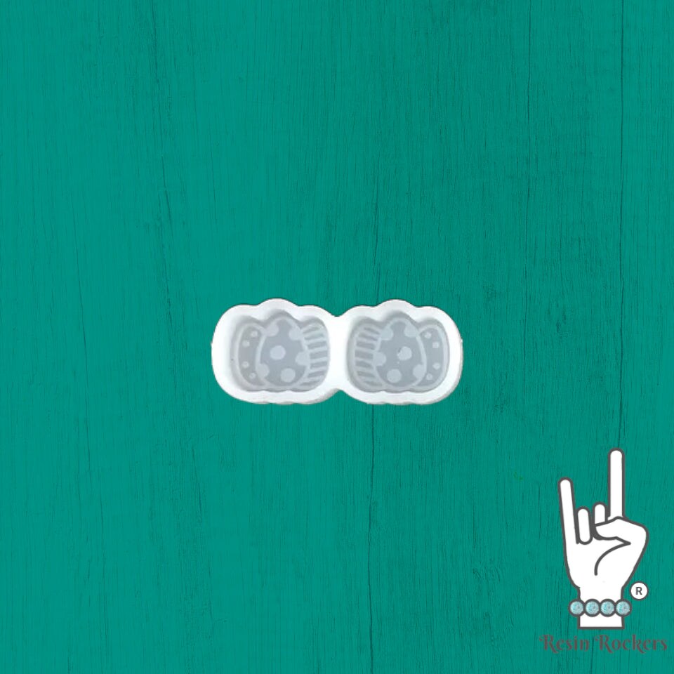 UV Safe Easter Eggs Stud Earring Mold for UV and Epoxy Resin Art