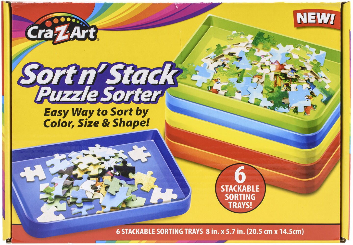 Cra-Z-Art Sort n&#x27; Stack Puzzle Sorter
