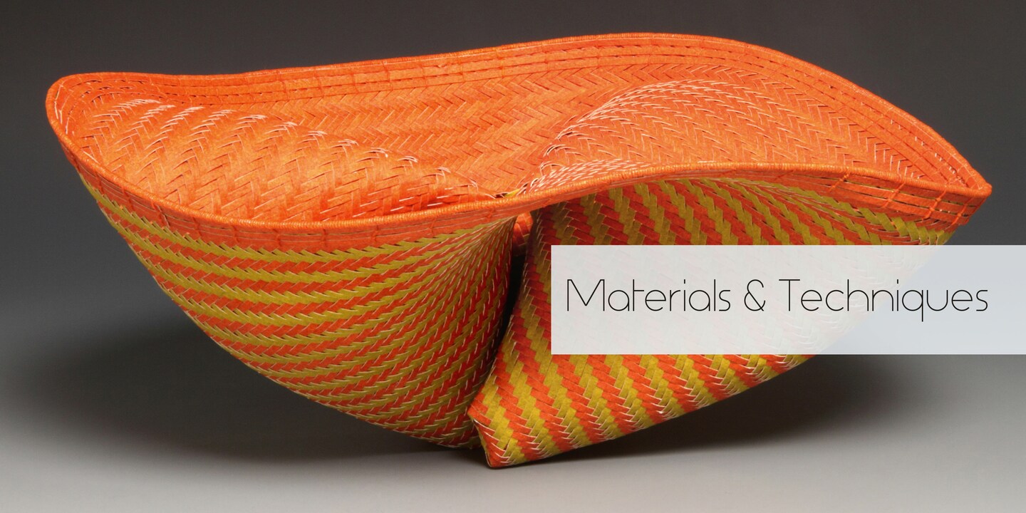 The Art of Contemporary Woven Paper Basketry: Explorations in Diagonal Twill