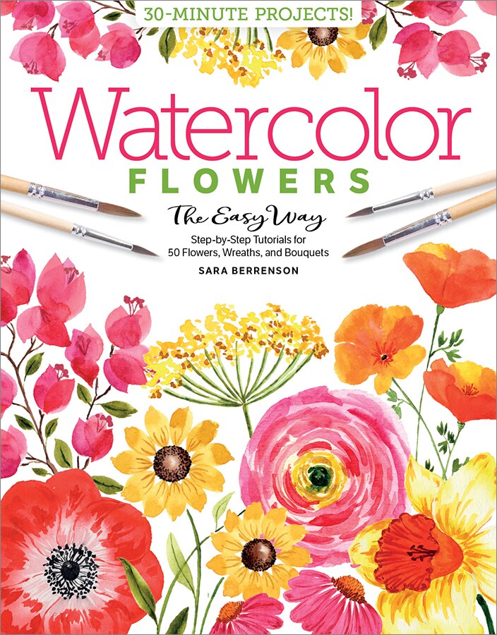 Watercolor the Easy Way Flowers