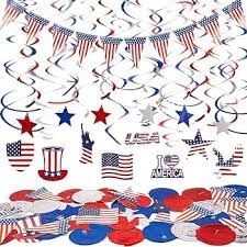 12 Ft. Patriotic Ceiling Decoration