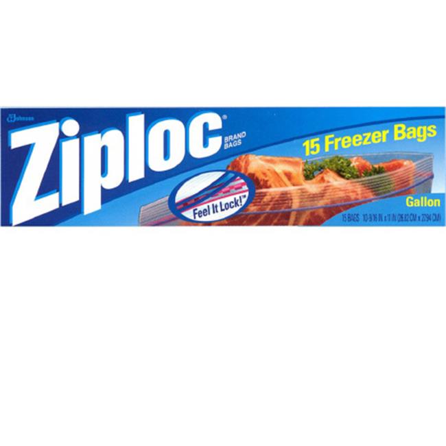 Sc Johnson J30 00389 10 in. Gallon Plastic Freezer Bags 15bags Michaels