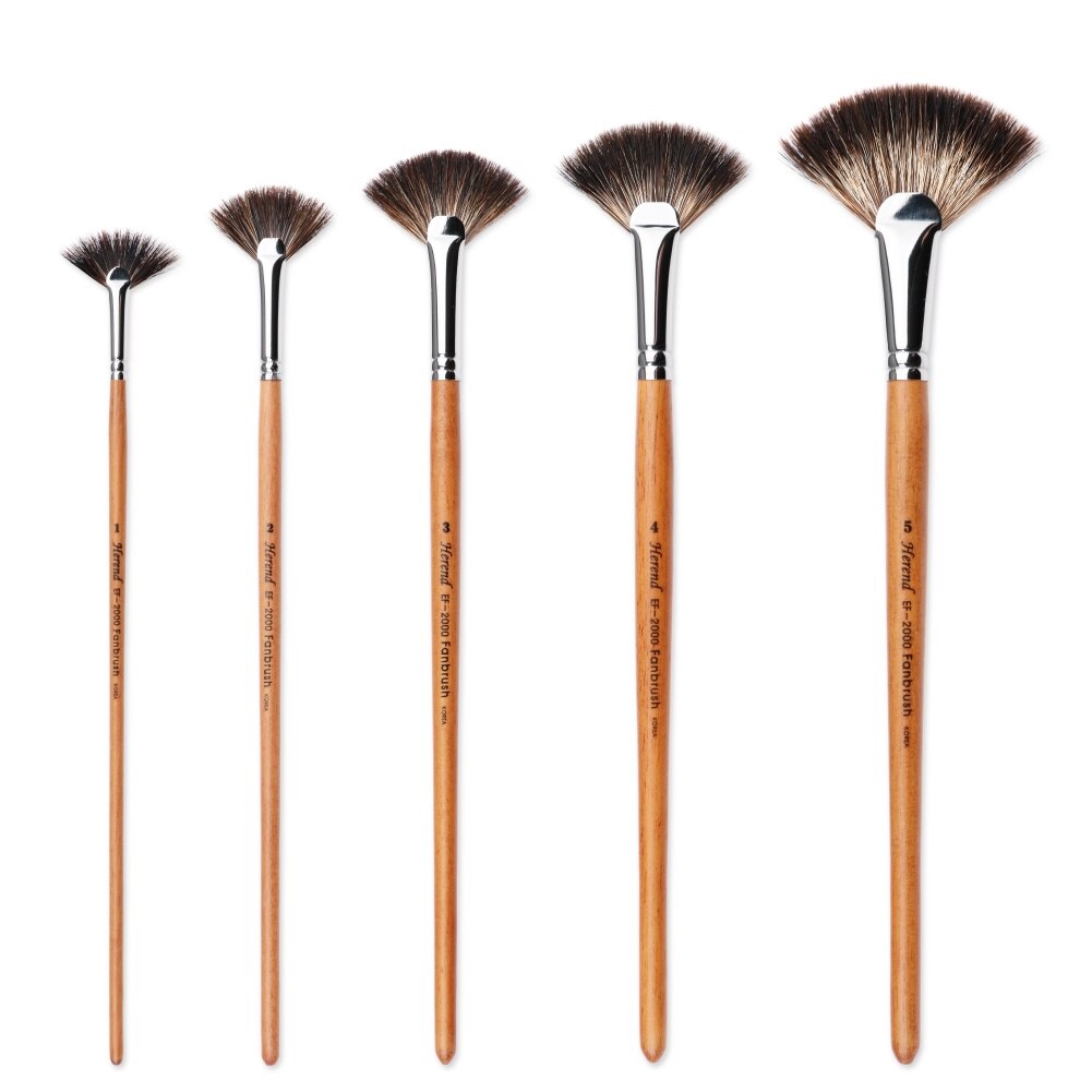 Herend Brush EF2000 Fan Brush (Raccoon) Michaels