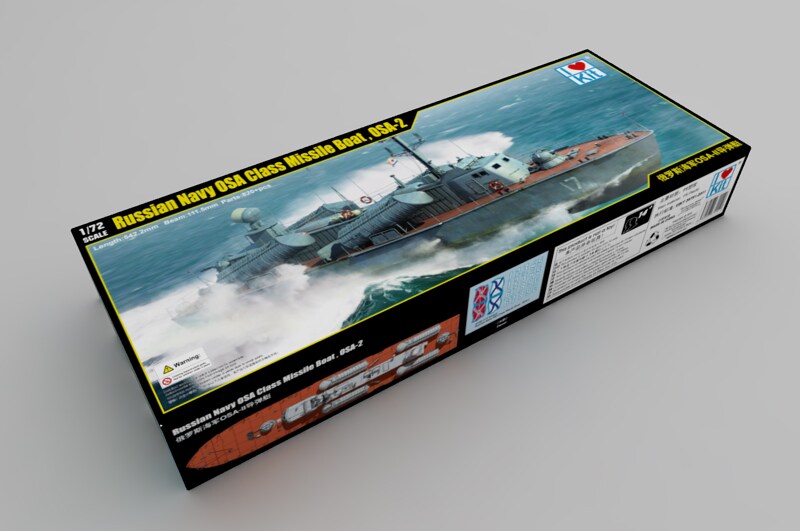 I Love Kits 172 Russian Navy Osa Class Missile Boat Osa 2 Plastic