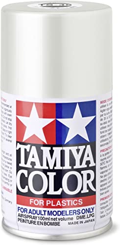Tamiya TS-45 Pearl White, 100ml Spray Lacquer Paint For Plastics