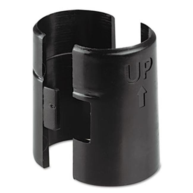 Alera Wire Shelving Shelf Lock Clips- Plastic- Black- 8 Clips/Pack ...