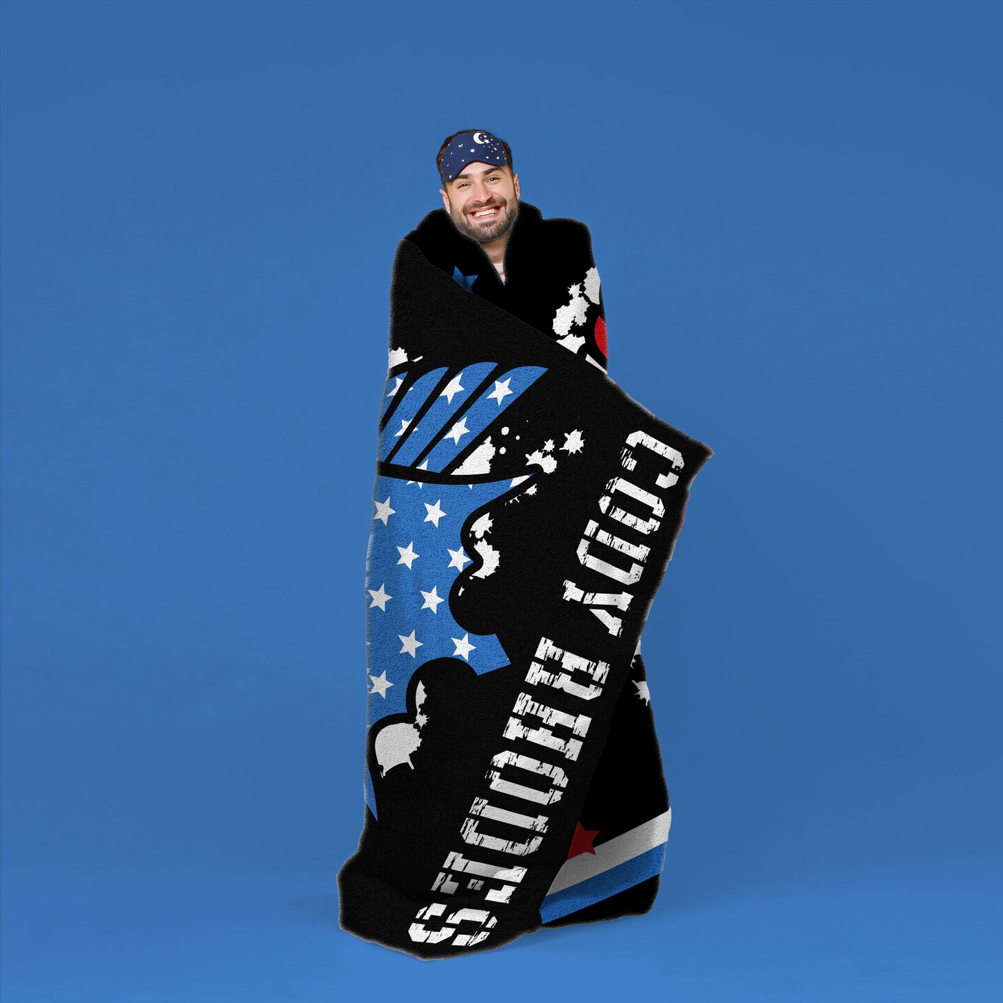 Sleep Squad WWE Cody Rhodes American Nightmare 60” x 80” Raschel Plush Throw