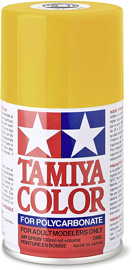Tamiya   PS-19 Camel Yellow Spray Paint 100ml For Polycarbinate