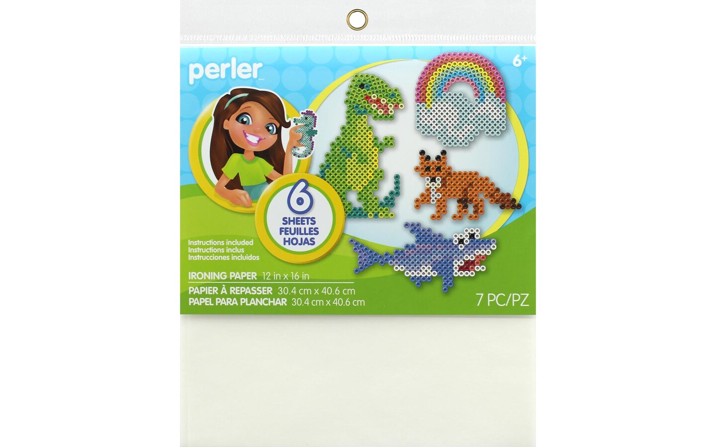 Perler Fused Bead Ironing Paper 6pc