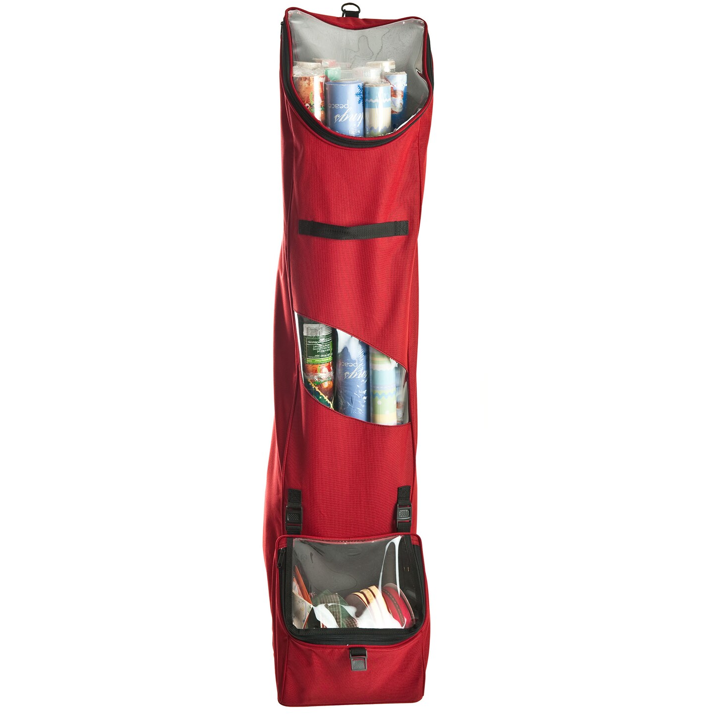 Over The Door Hanging Wrapping Paper Storage Container