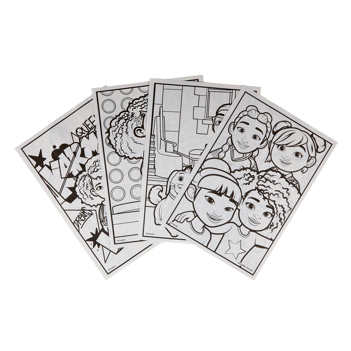 Coloring Book Karma&#x27;s World, 96 Pages, Pack of 8