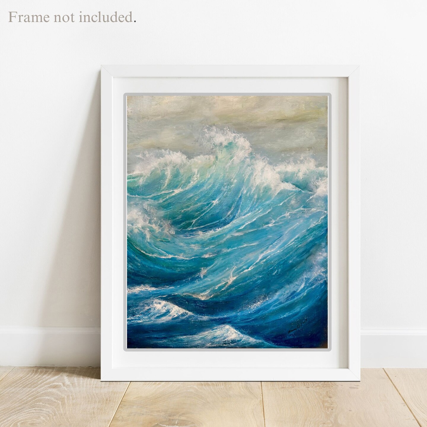 ETTER STORM | Giclée Fine Art Print from original oil painting Seascape Poster, Ship Photo, Seascape Print, Ship Decor, Seascape Decoration orders