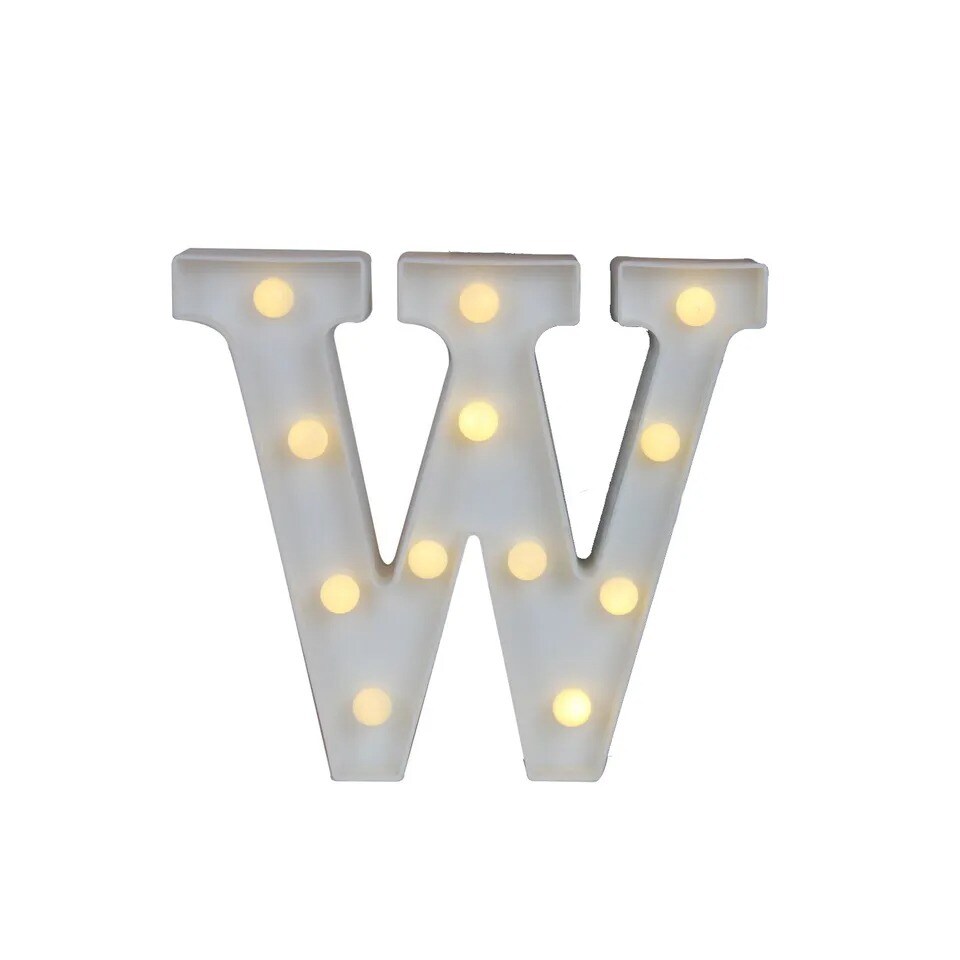 LED Light-Up Alphabet Letter